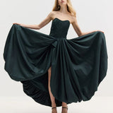 Aje Spatial Maxi Dress in Bonsai Green