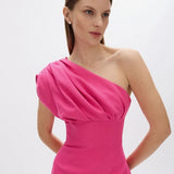 Rachel Gilbert Winnie Gown in Hot Pink