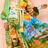 Alemais Paradiso Shirtdress in Multi