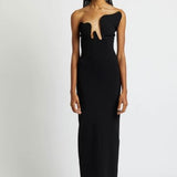 Christopher Esber Salicia Wire Column Strapless Dress