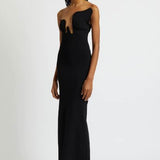 Christopher Esber Salicia Wire Column Strapless Dress