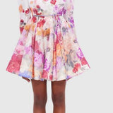 Leo Lin Jordyn Mini Dress in Fleur Print