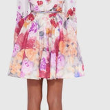 Leo Lin Jordyn Mini Dress in Fleur Print