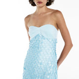 Manning Cartell Supreme Extreme Balconette Gown in Acqua Spritz