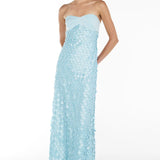 Manning Cartell Supreme Extreme Balconette Gown in Acqua Spritz