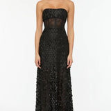 Manning Cartell Supreme Extreme Strapless Gown in Black