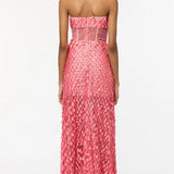 Manning Cartell Supreme Extreme Strapless Gown in Peony