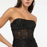 Manning Cartell Supreme Extreme Strapless Gown in Black