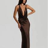 Natalie Rolt Gabi Gown in Espresso