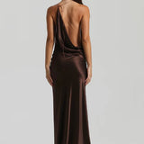 Natalie Rolt Gabi Gown in Espresso