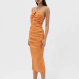 Rachel Gilbert Ayla Dress in Orange