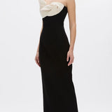 Rachel Gilbert Cassidy Dress in Black/Coconut