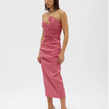 Rachel Gilbert Cheri Dress in Rose