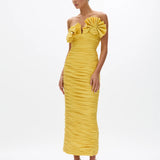 Rachel Gilbert Jensen Dress in Primrose