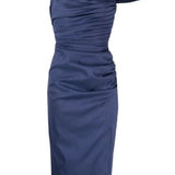 Rachel Gilbert Olive Dress in Navy