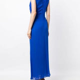 Rachel Gilbert Quinn Dress in Electric Blue