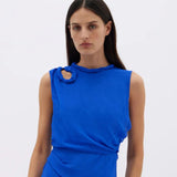 Rachel Gilbert Quinn Dress in Electric Blue