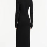 Sir Kinetic Beaded Long Sleeve Maxi Dress