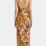 Sir Talulah Column Dress in Sanderling Floral