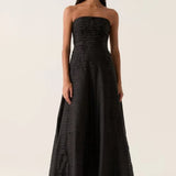 Aje Soundscape Maxi Dress in Black