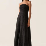 Aje Soundscape Maxi Dress in Black